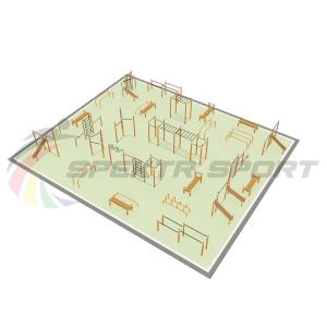 Купить Парковая площадка для Воркаут и WRK 6_76mm в Починоке 