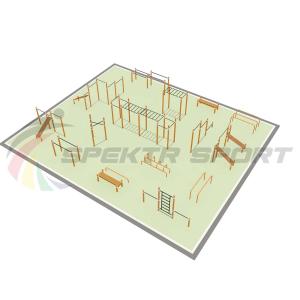 Купить Парковая площадка для Воркаут и WRK 5_76mm в Починоке 