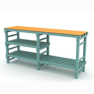 Купить Стол для бассейна, жесткий ПВХ, 1988х554х920 мм в Починоке 